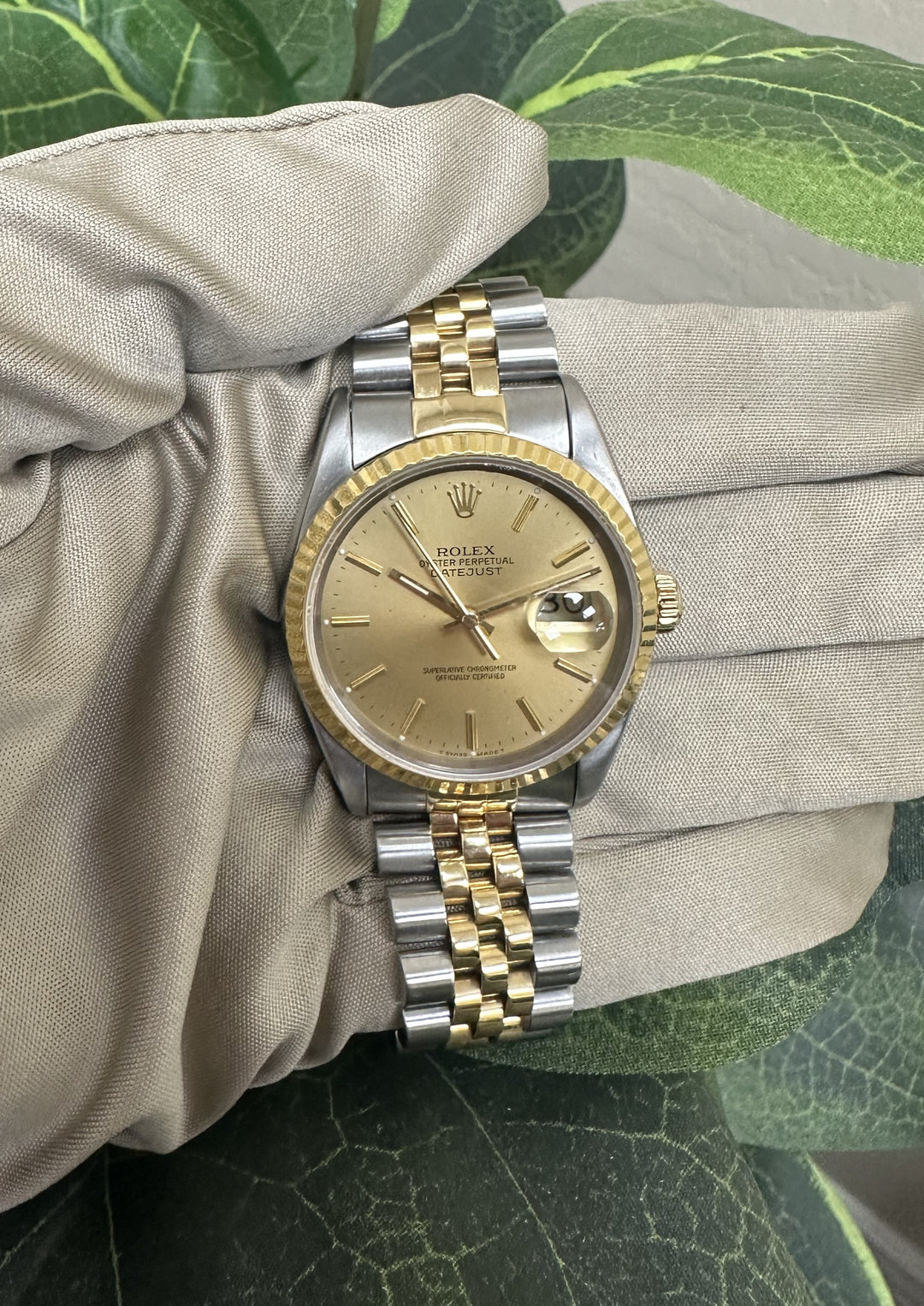 Rolex Two-tone 36mm 1991 Datejust