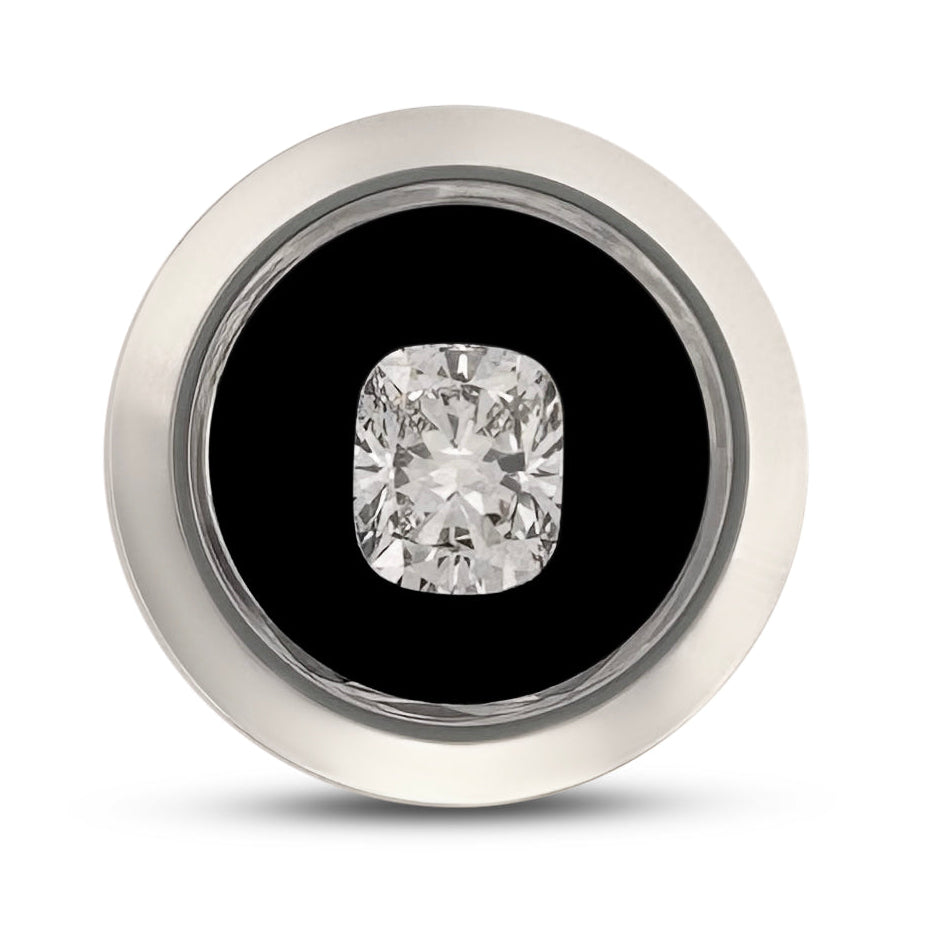 Loose IGI Graded 5.34ct Cushion Cut Lab-Grown Diamond, F Color VS2 Clarity