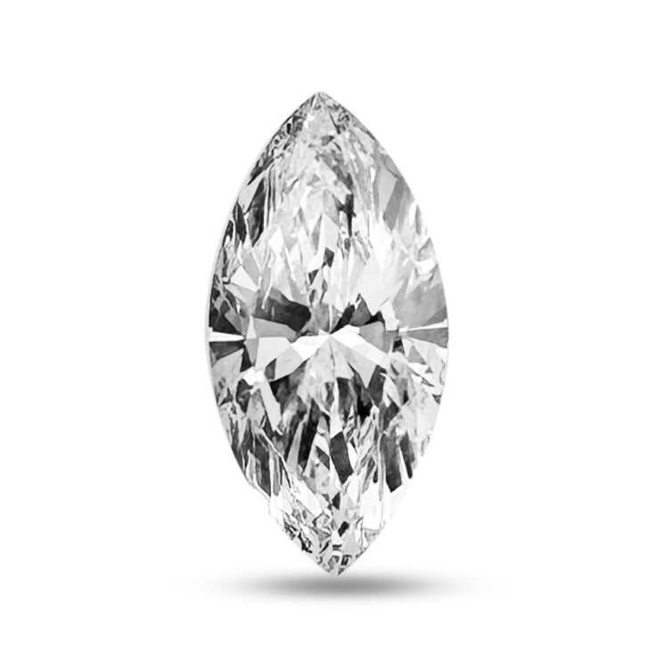Loose 2.73cts Marquise Lab-Grown Diamond, IGI Graded F VS2