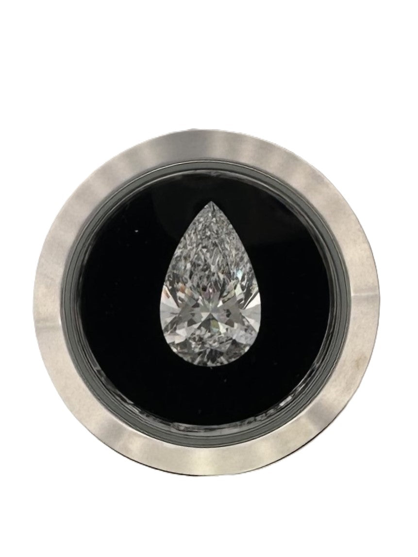 Loose IGI Graded 4.51ct Pear Lab-Grown Diamond, E Color, VS1 Clarity
