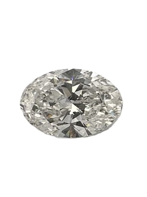 Loose IGI Graded 3.00ct Oval Brilliant Lab-Grown Diamond, F Color, VS1 Clarity