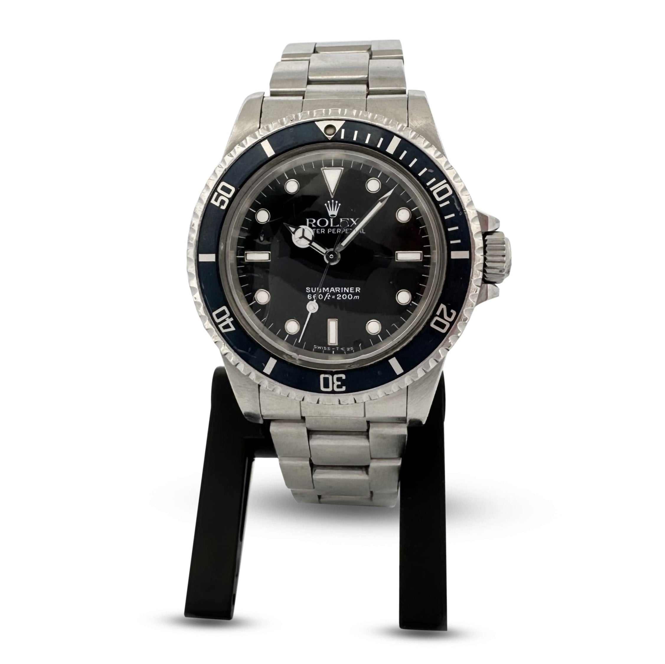 1989 Rolex Submariner 40mm 'Ghost Bezel' Stainless Steel Oyster