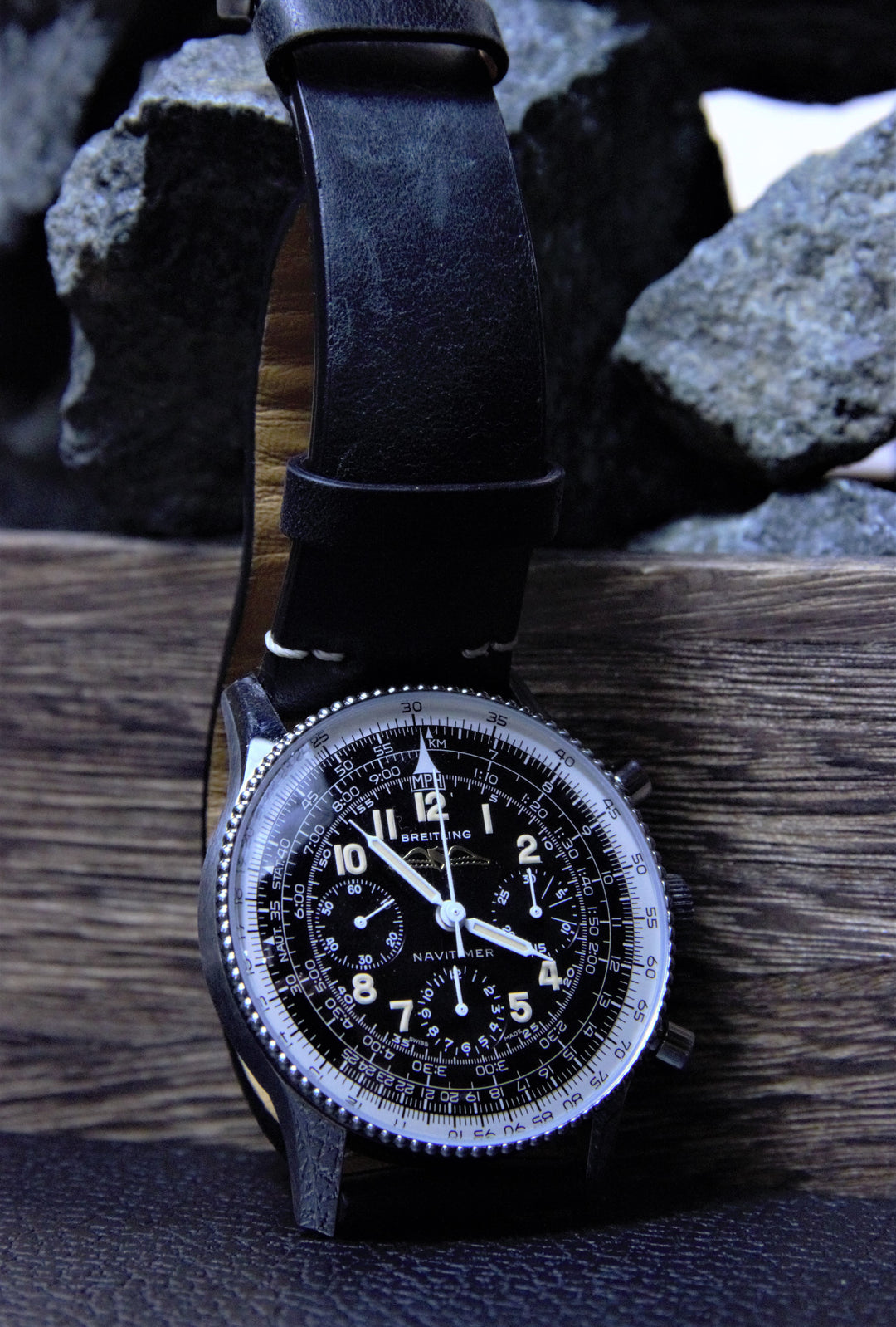 Breitling Navitimer 806  with leather band