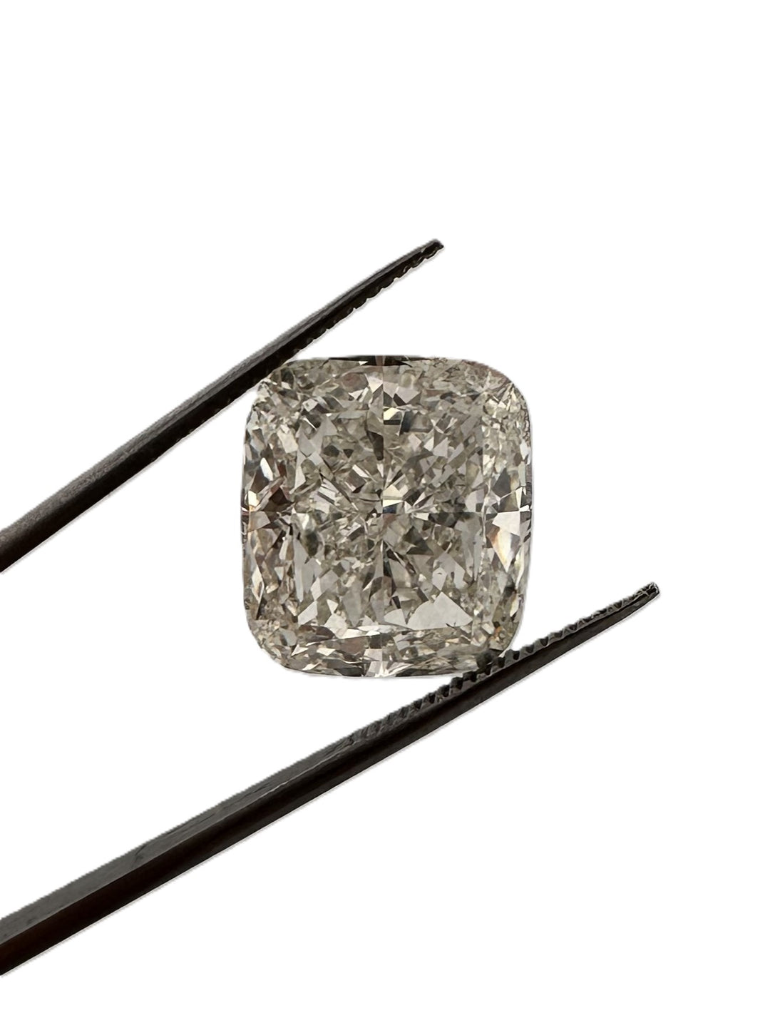 Loose IGI Graded 10.02ct Cushion Cut Lab-Grown Diamond, H Color VS2 Clarity
