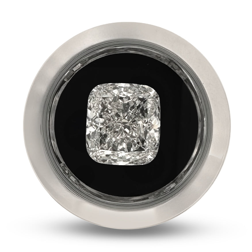 Loose IGI Graded 10.02ct Cushion Cut Lab-Grown Diamond, H Color VS2 Clarity