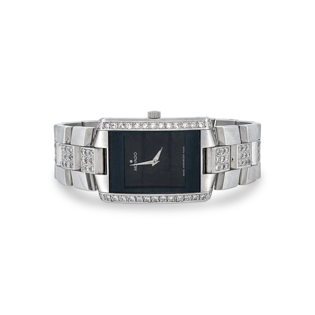 Movado Eliro with Diamonds Stainless Steel Lady's Watch