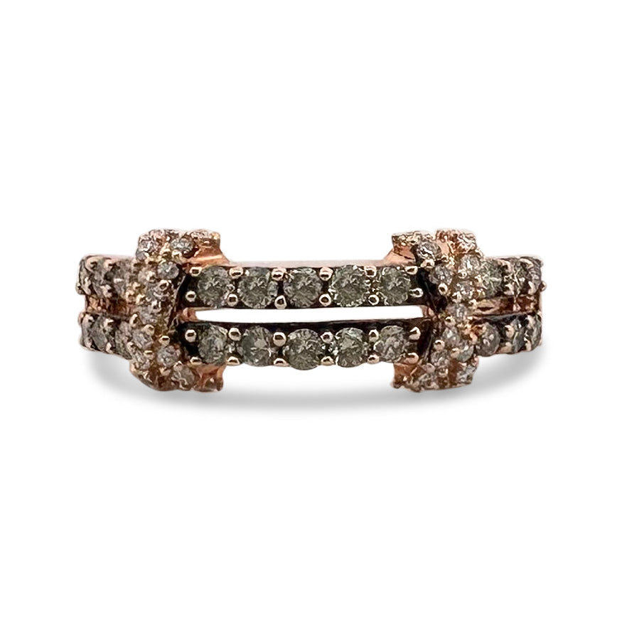 Limited Edition Levian Chocolate Diamond Ring Chocolate Vanilla