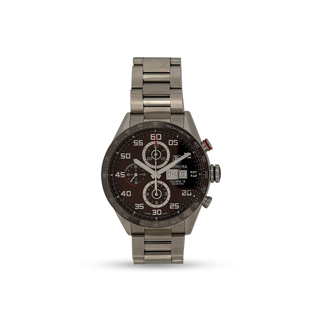 TAG Heuer Carrera Chronograph Stainless Steel Watch