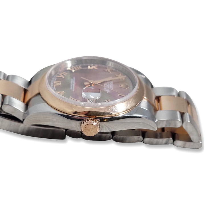 Rolex Datejust 36mm Tahitian MOP Dial in Two-tone Everose & Stainless Steel Watch