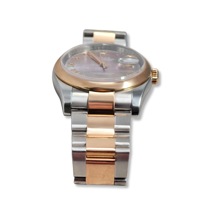 Rolex Datejust 36mm Tahitian MOP Dial in Two-tone Everose & Stainless Steel 