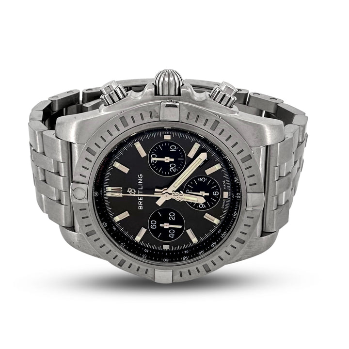 2018 Breitling Chronomat B01 44mm Stainless Steel Watch with Box & Papers