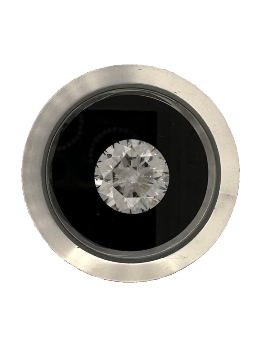 Loose IGI Graded 5.02ct Round Brilliant Lab-Grown Diamond, F Color & VS1 Clarity