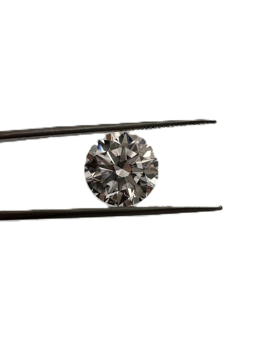 Loose IGI Graded 5.02ct Round Brilliant Lab-Grown Diamond, F Color & VS1 Clarity