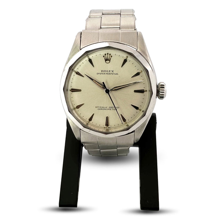1958 Rolex Oyster Perpetual 34mm Stainless Steel Oyster Bracelet Watch