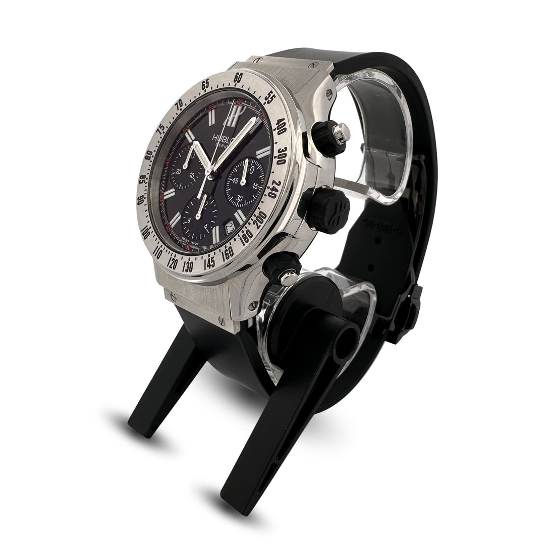 Hublot Super B 42mm Stainless Steel with Rubber Strap Watch with Box