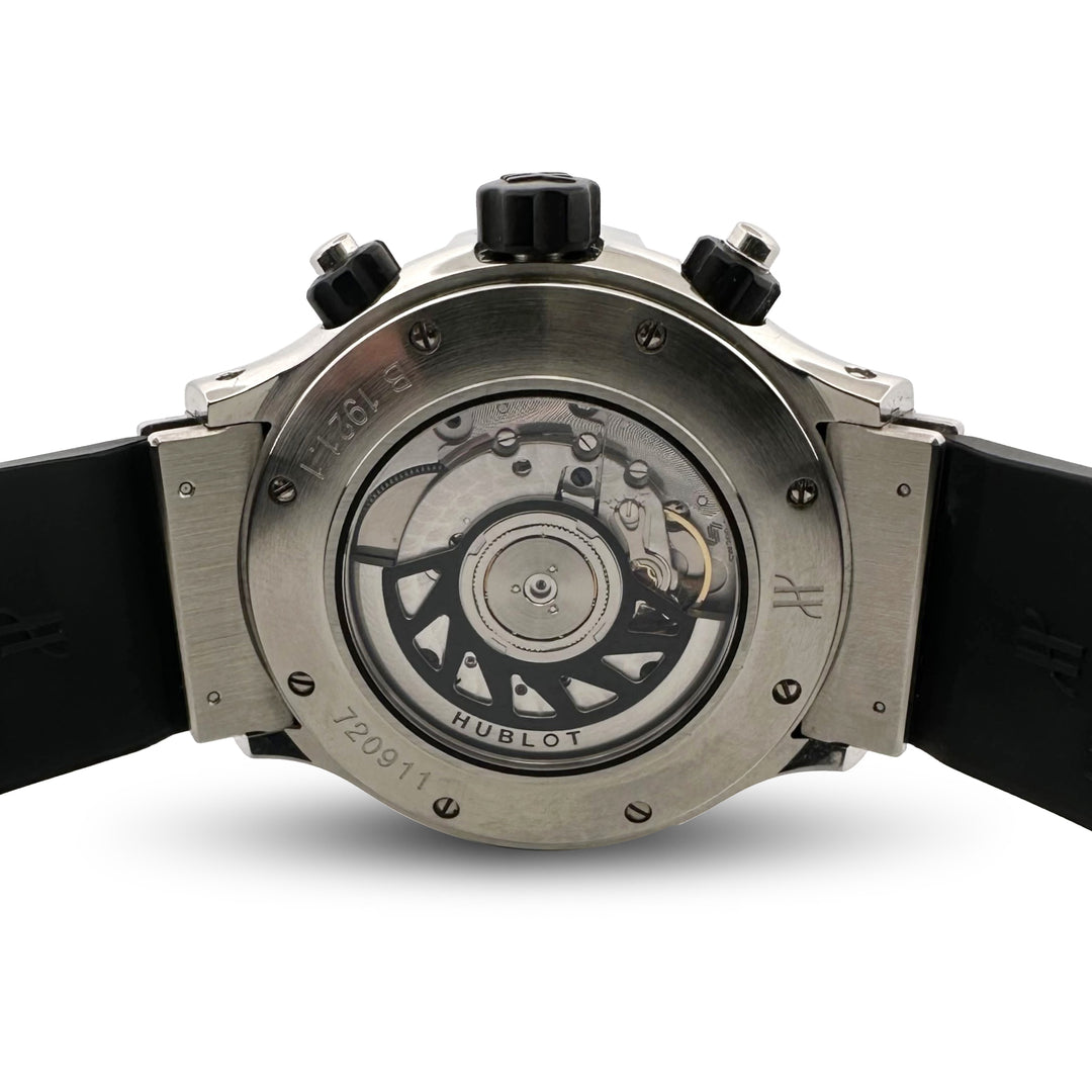 Hublot Super B 42mm Stainless Steel with Rubber Strap Watch with Box