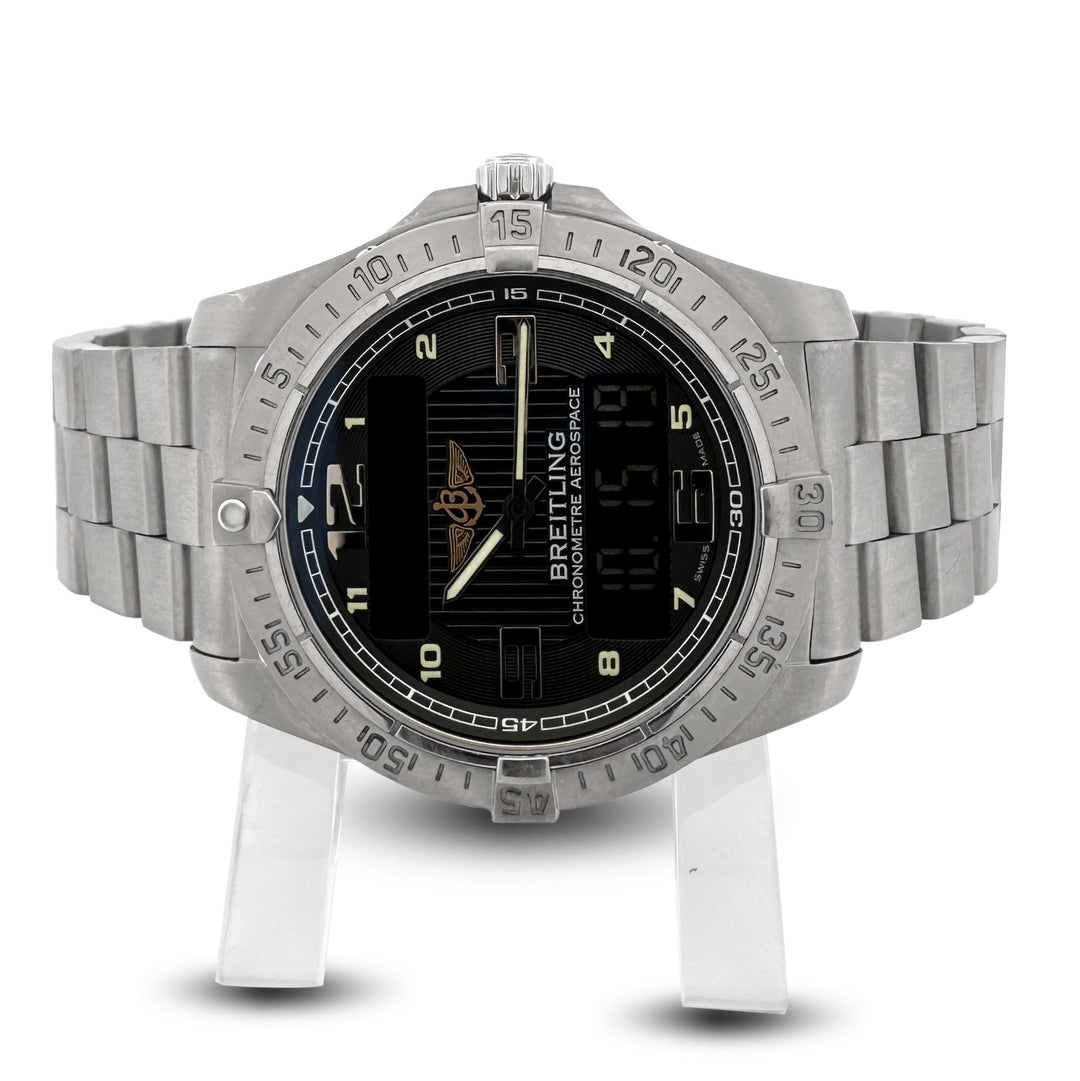 Breitling Aerospace 42mm Titanium Bracelet Watch