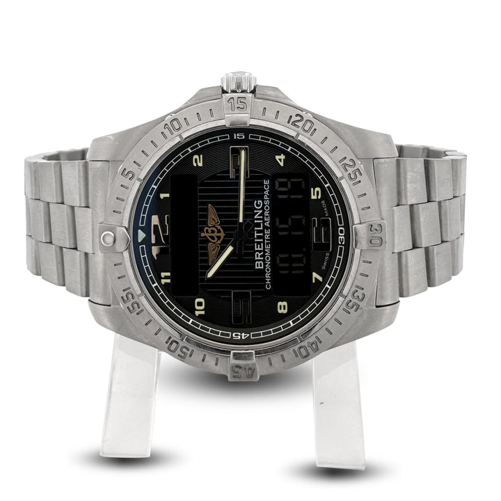 Breitling Aerospace 42mm Titanium Bracelet Watch