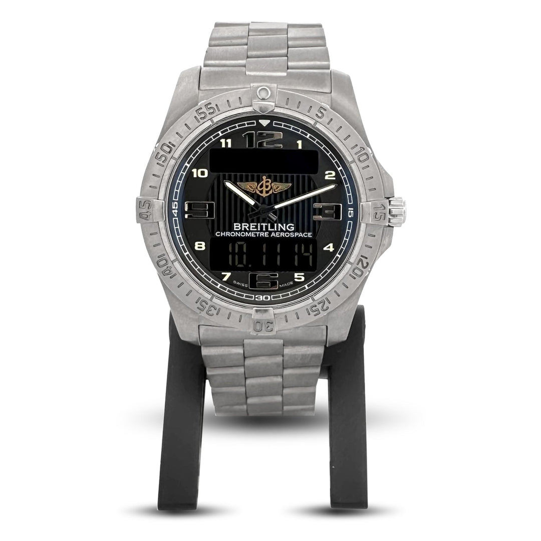 Breitling Aerospace 42mm Titanium Bracelet Watch