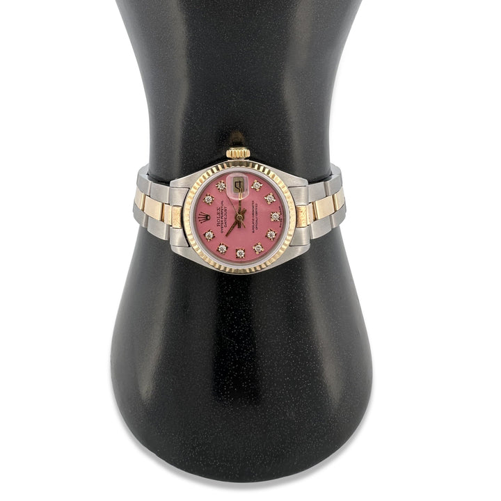 1984 Lady's Rolex Datejust 26mm Stainless Steel & 18k Yellow Gold Oyster Bracelet Watch