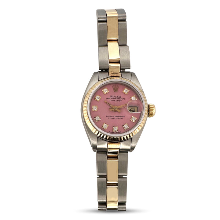 1984 Lady's Rolex Datejust 26mm Stainless Steel & 18k Yellow Gold Oyster Bracelet Watch