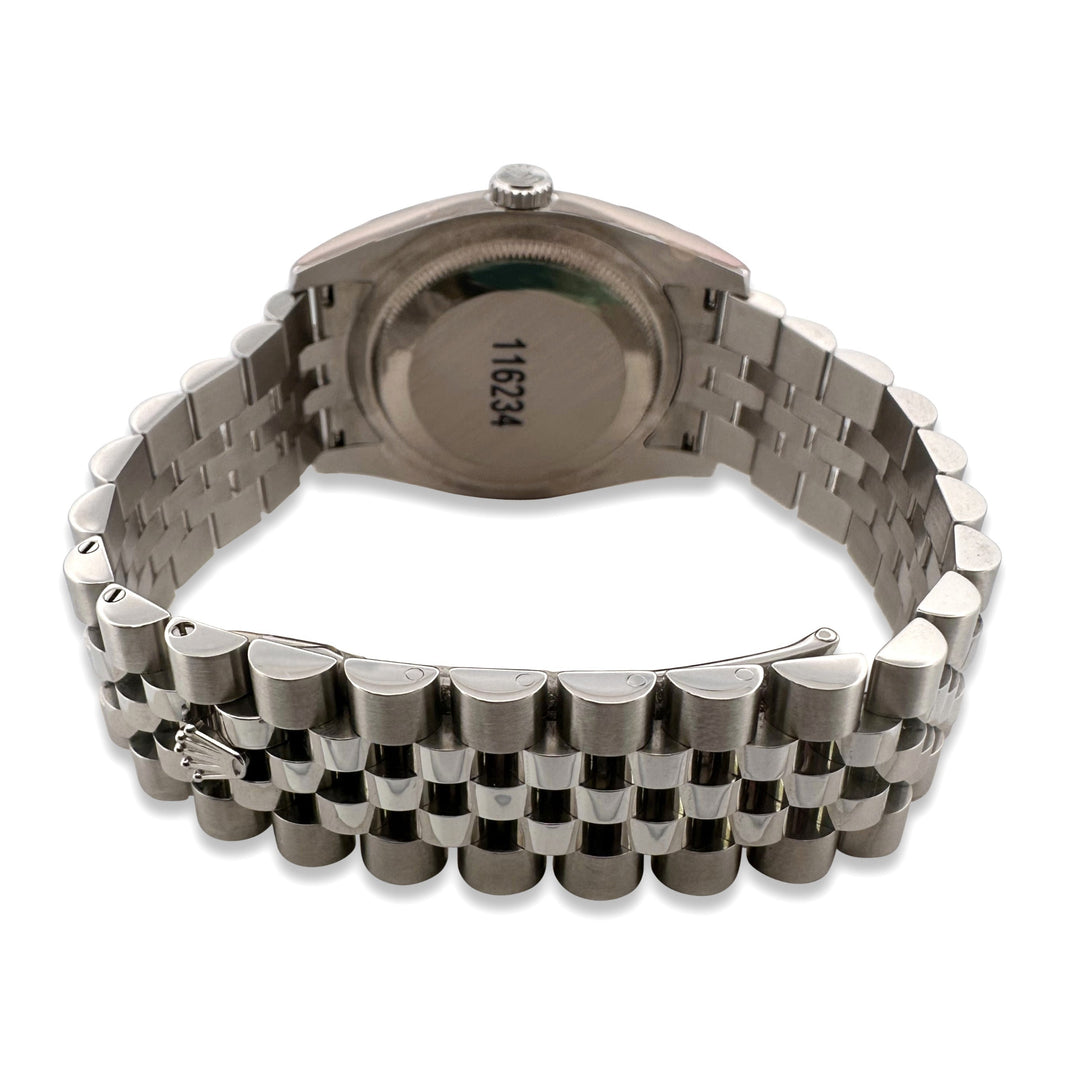2007 Rolex Datejust 36mm Stainless Steel Jubilee Bracelet Watch with Box & Papers