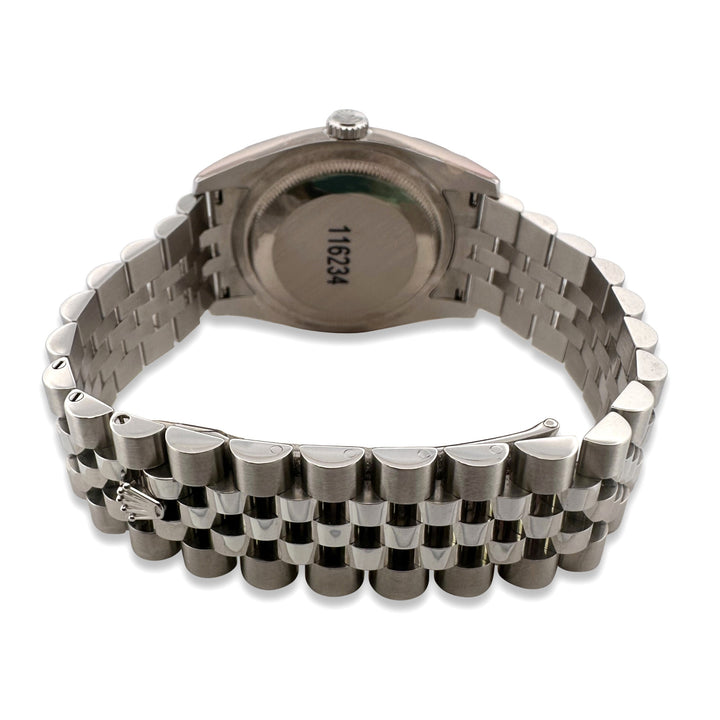 2007 Rolex Datejust 36mm Stainless Steel Jubilee Bracelet Watch with Box & Papers