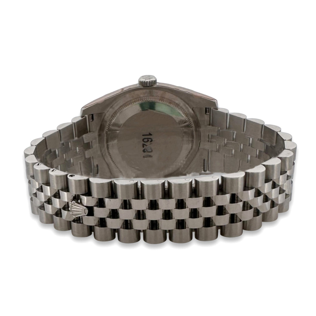 2007 Rolex Datejust 36mm Stainless Steel Jubilee Bracelet Watch with Box & Papers