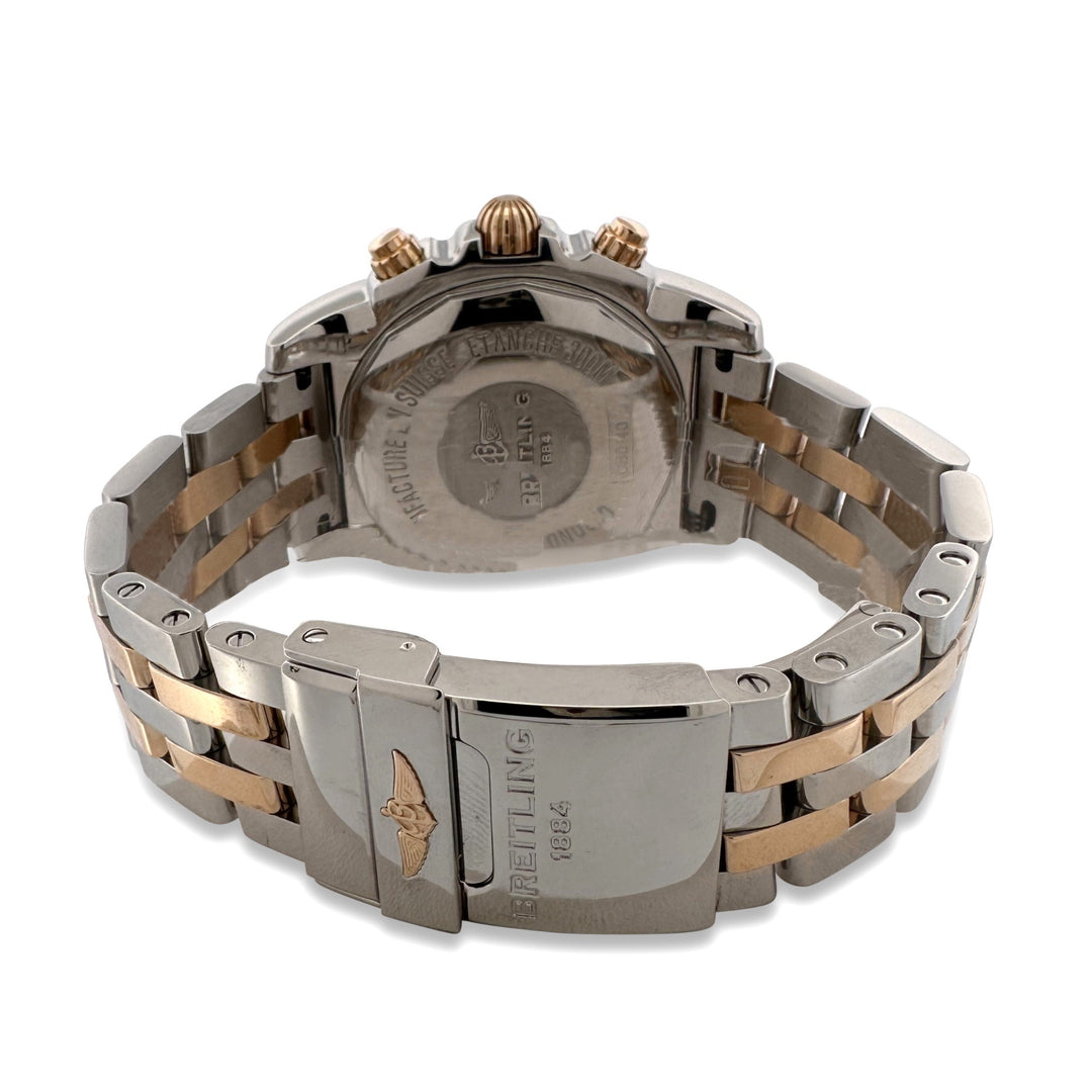 2012 Breitling Chronomat 41mm Automatic Two-Tone Stainless Steel & Yellow Gold Bracelet Watch with Box