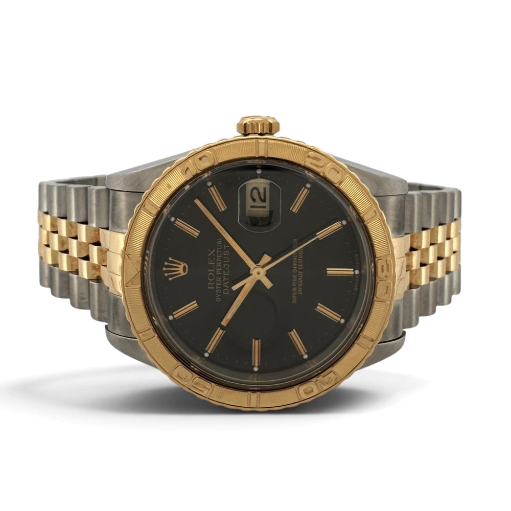 1990 Rolex Datejust Turn-O-Graph 36mm Two-Tone Stainless Steel & 18k Yellow Gold Jubilee Bracelet Watch