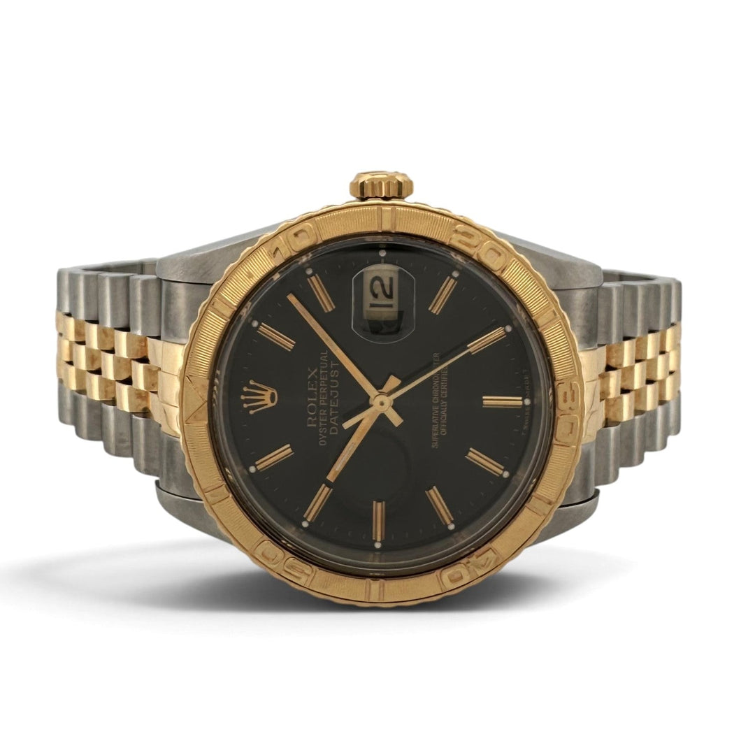 1990 Rolex Datejust Turn-O-Graph 36mm Two-Tone Stainless Steel & 18k Yellow Gold Jubilee Bracelet Watch