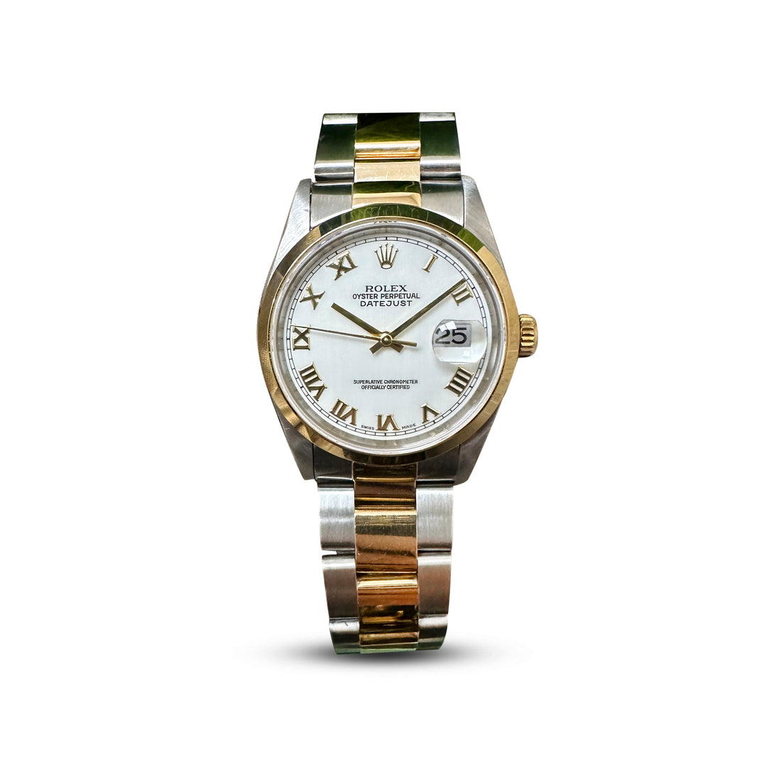 Rolex Two-tone 36mm Datejust 1995 Stainless Steel and Gold Watch
