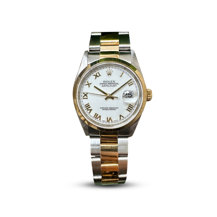Rolex Two-tone 36mm Datejust 1995 Stainless Steel and Gold Watch
