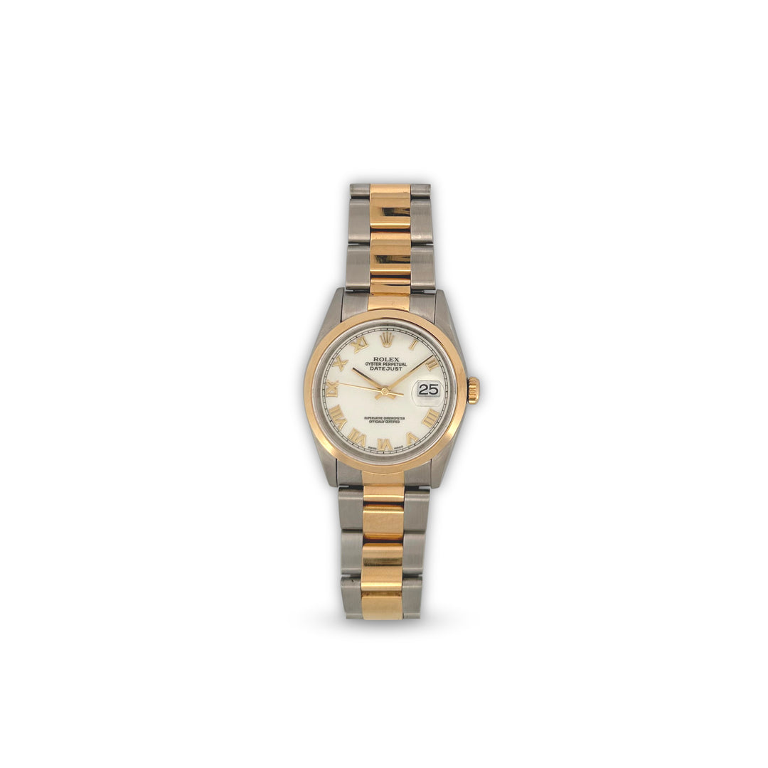 Rolex Two-tone 36mm Datejust 1995 Stainless Steel and Gold Watch