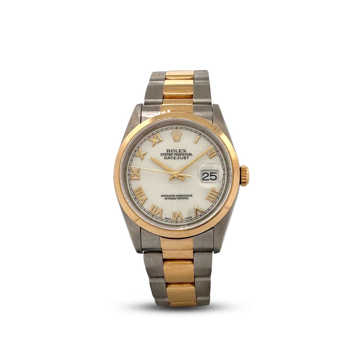 Rolex Two-tone 36mm Datejust 1995 Stainless Steel and Gold Watch