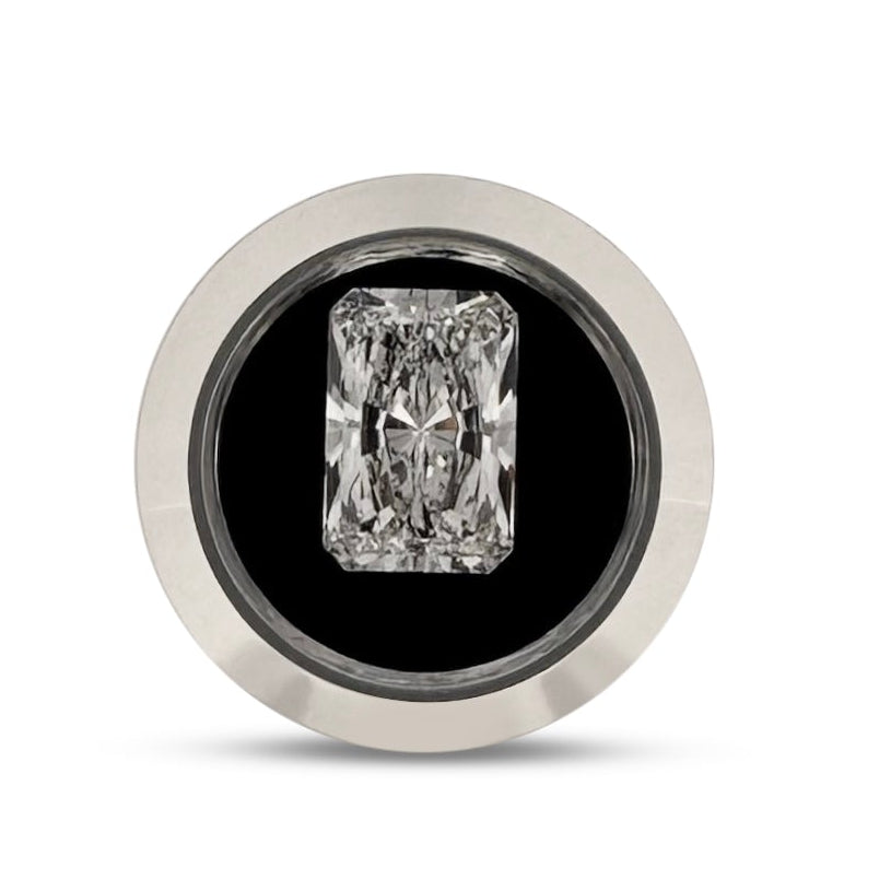 Loose IGI Graded 10.17ct Radiant Cut Lab-Grown Diamond, F Color, VS1 Clarity