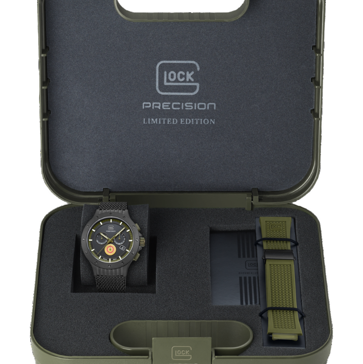 GLOCK GW-27-1-24 44mm Titanium Quartz Chronograph Watch - Limited Edition