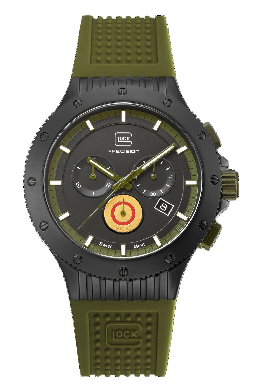 GLOCK GW-27-1-24 44mm Titanium Quartz Chronograph Watch - Limited Edition