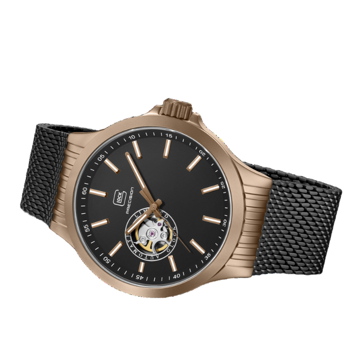 GLOCK GW-13-3-24 44mm Stainless Steel Automatic Watch