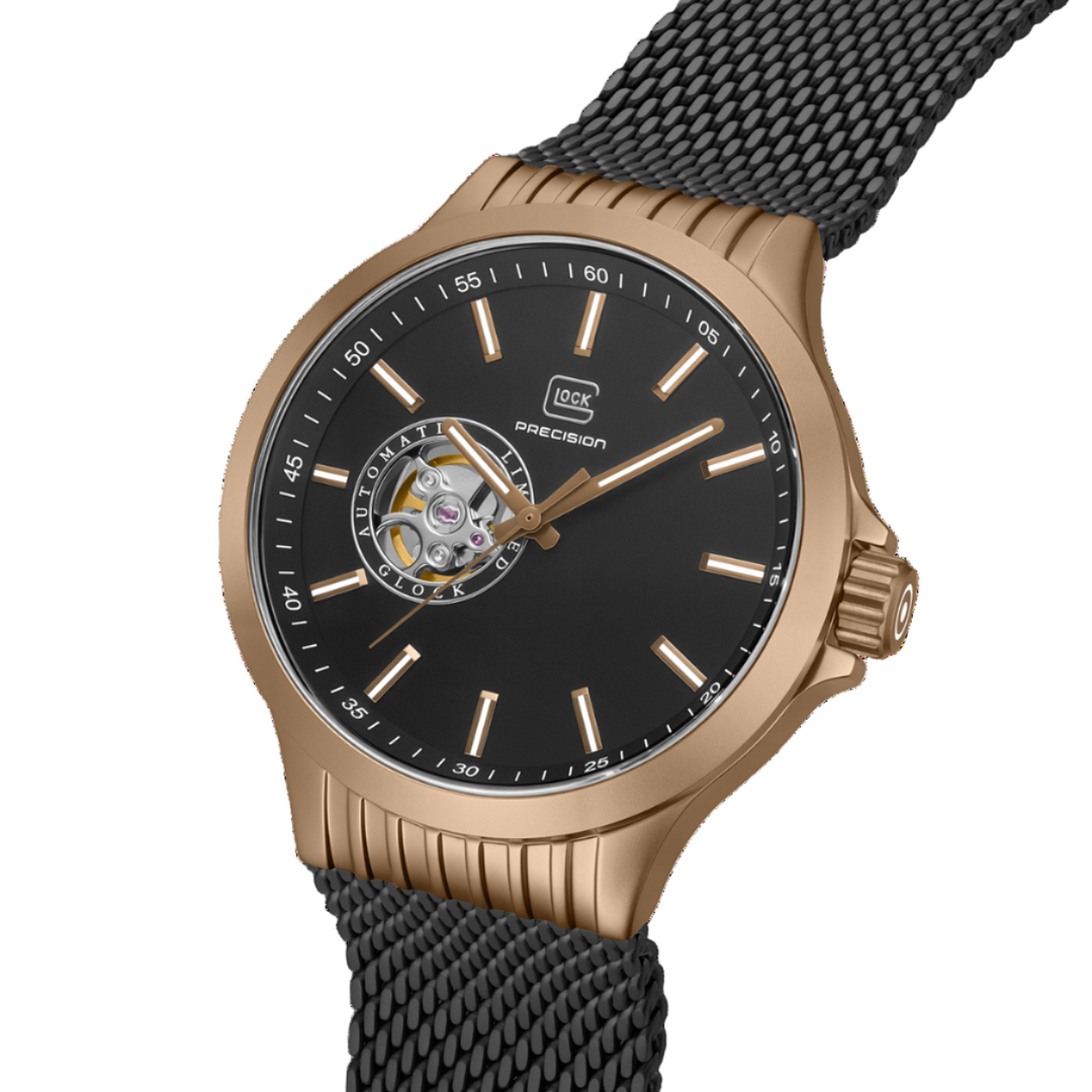 GLOCK GW-13-3-24 44mm Stainless Steel Automatic Watch