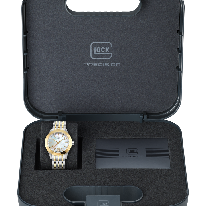 GLOCK GW-31-1-18 36mm Two-Tone Stainless Steel Lady's Automatic Watch