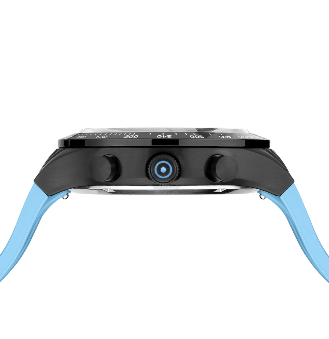 GLOCK GW-32-2-24 43mm Stainless Steel Quartz Silicone Strap Watch