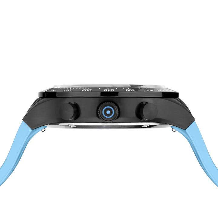 GLOCK GW-32-2-24 43mm Stainless Steel Quartz Silicone Strap Watch