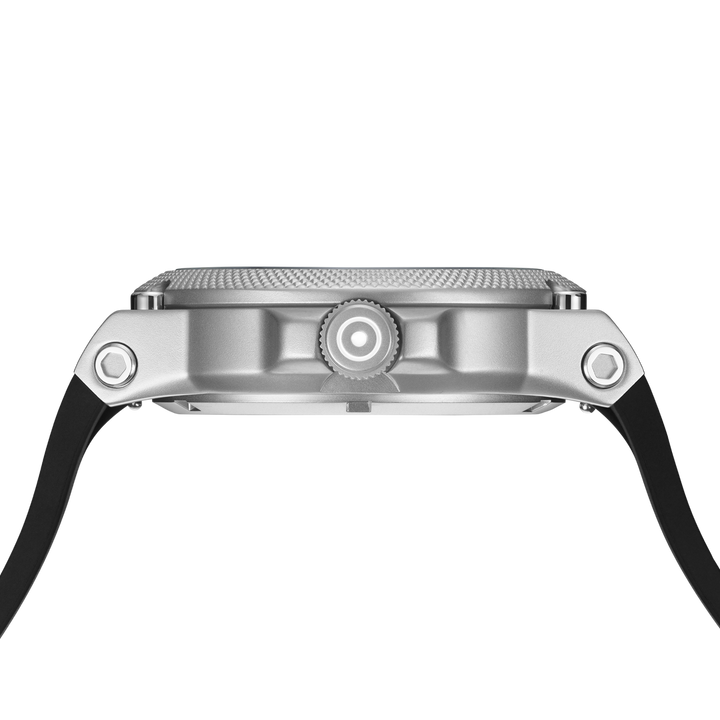 GLOCK GW-43-1-24 43mm Stainless Steel Quartz Watch with Silicone Strap