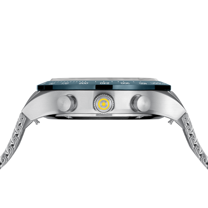 GLOCK GW-34-3-24 43mm Stainless Steel Quartz Chronograph Mesh Bracelet Watch