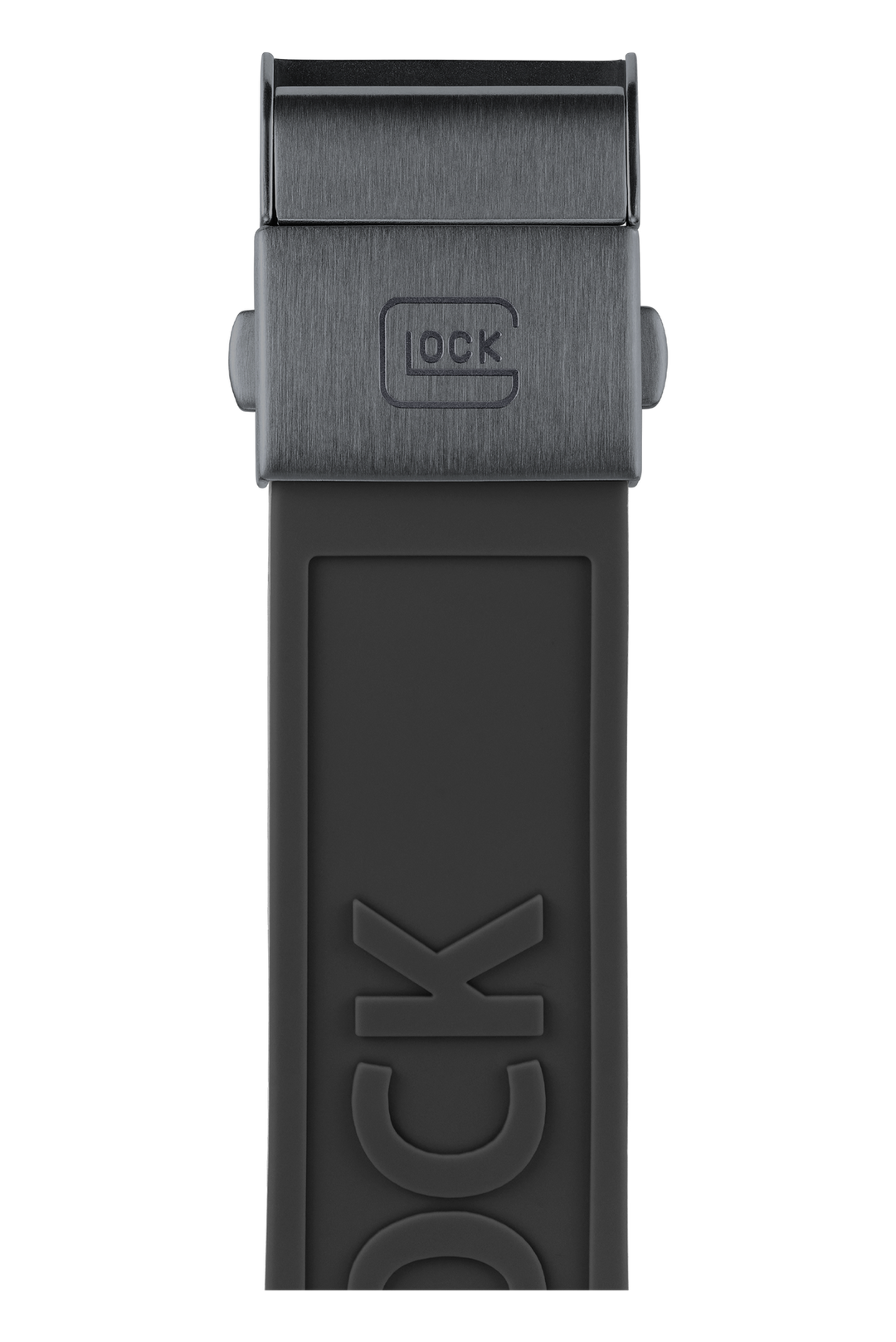 GLOCK GW-14-1-24 44mm Stainless Steel Automatic Skeletonized Watch with Silicone Bracelet