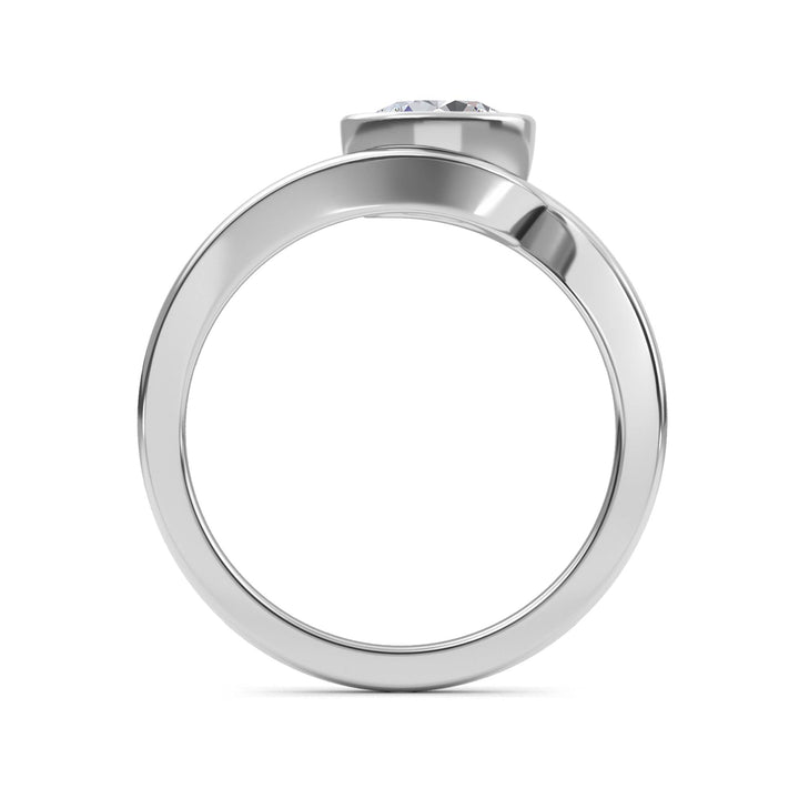 IGI Graded 2.00ct Round Brilliant Lab-Grown Diamond Solitaire Engagement Ring in 14k White Gold