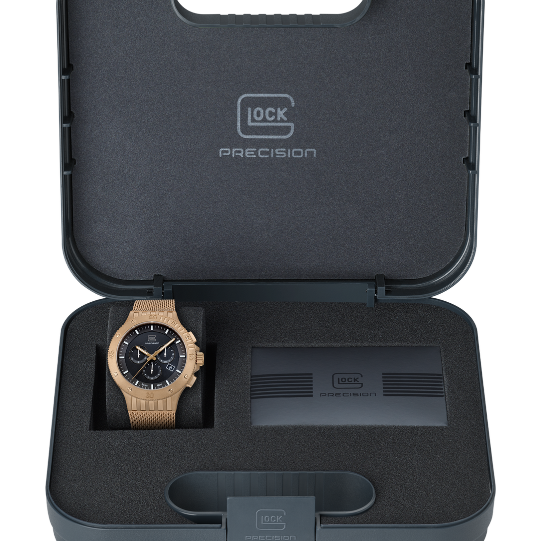 GLOCK GW-42-1-24 44mm Chronograph Stainless Steel Watch