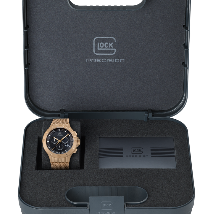 GLOCK GW-42-1-24 44mm Chronograph Stainless Steel Watch