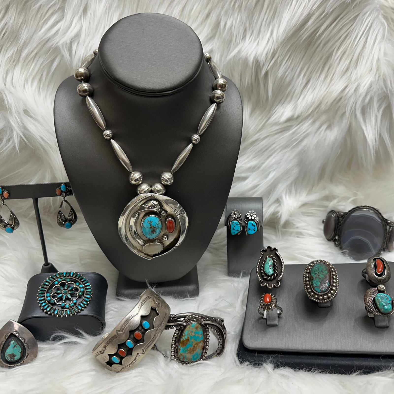 Just a few pieces from our Southwestern Jewelry collection!